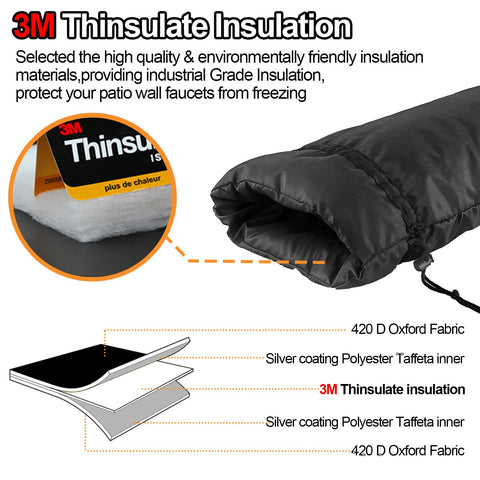 DEMEDO easy-to-use cover secured without tools for quick winter setup.