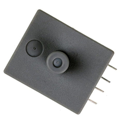 Clear labels on Demfec seat switch aid correct installation and safe use
