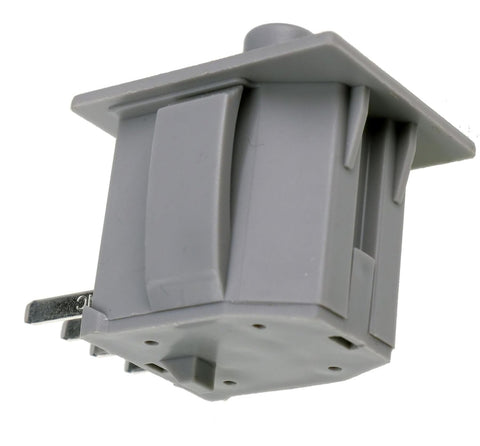 Close-up of Demfec seat-switch terminals highlighting the four-terminal design