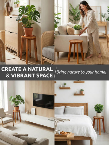 Demigo minimalist pedestal design suitable for indoor and outdoor spaces