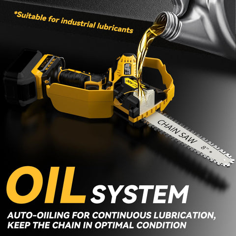 DEMIMA tool-free chain tensioner for easy on-site adjustments