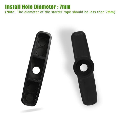 DemJamr starter handle for gx240 supports various machines like mowers and generators.