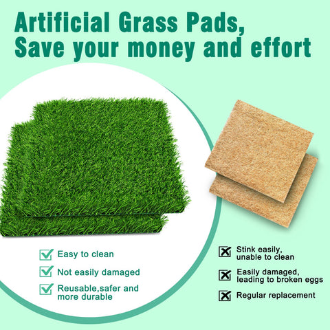 DenForste nesting pad 03 12x12 inch size fits most hen houses