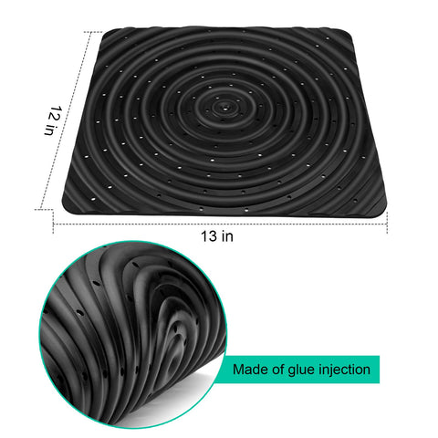 DenForste nesting pad in coop anti-slip surface reduces egg movement.
