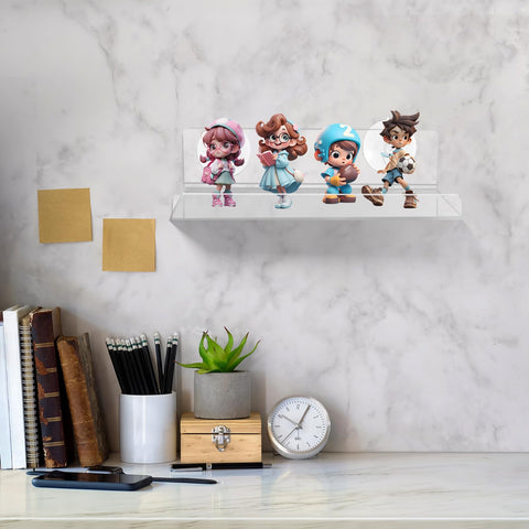 Derlyniupi window shelf on sill holds small pots and saves space.