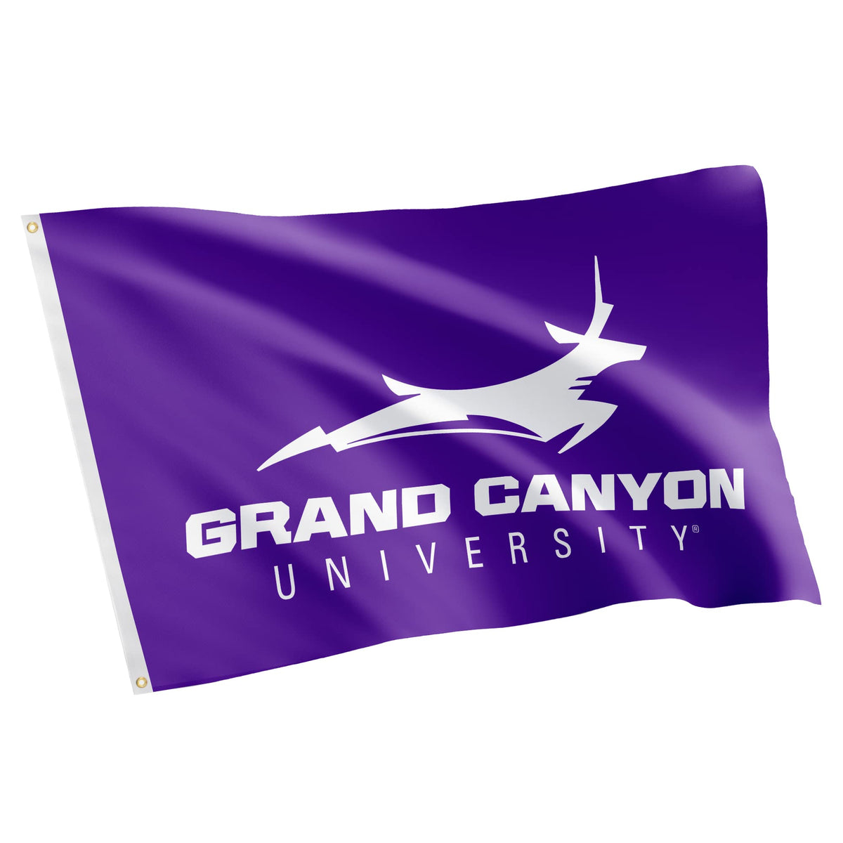 Desert Cactus GCU flag front view for home or tailgate display.