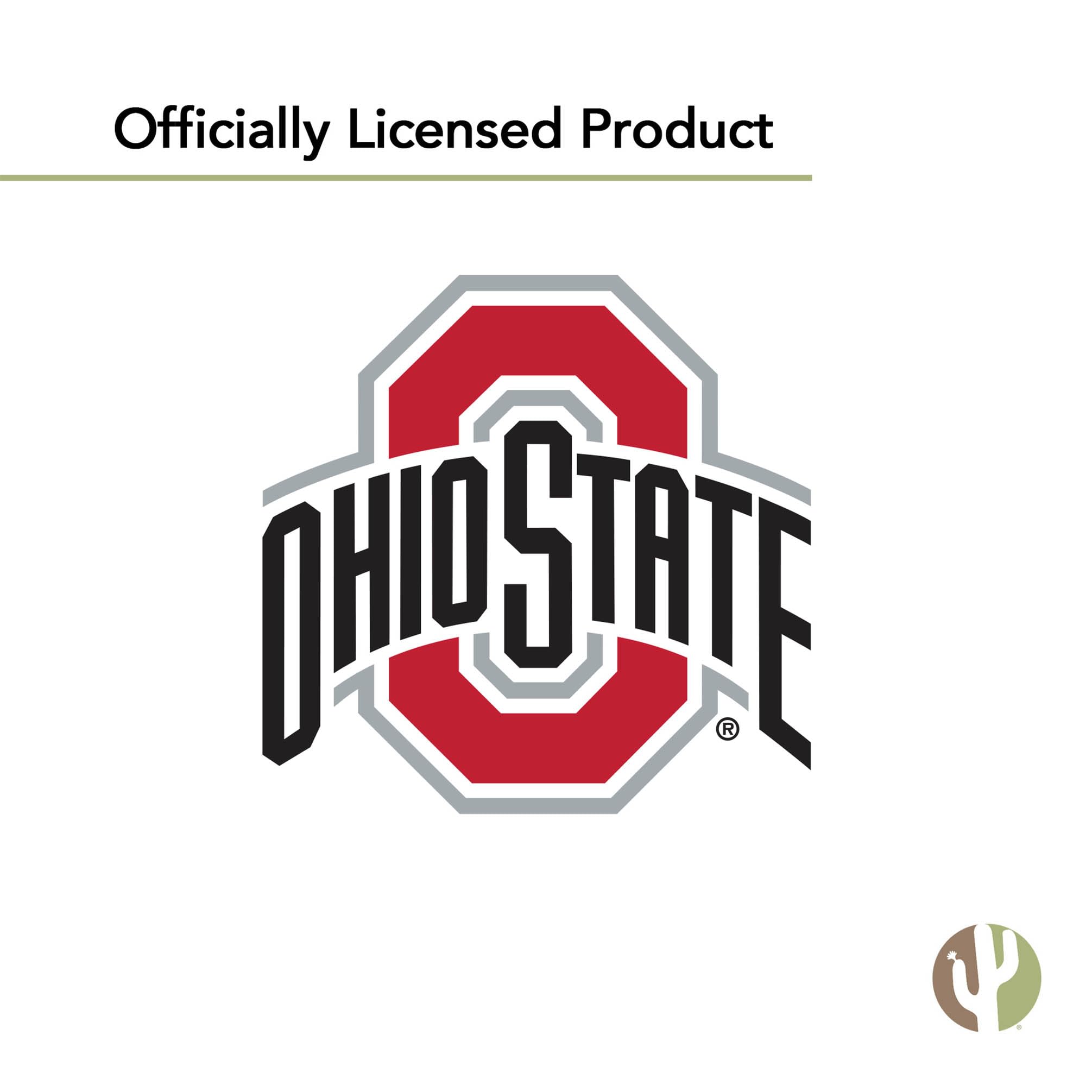 Desert Cactus OSU flag dorm or tailgate display adds vibrant team pride.