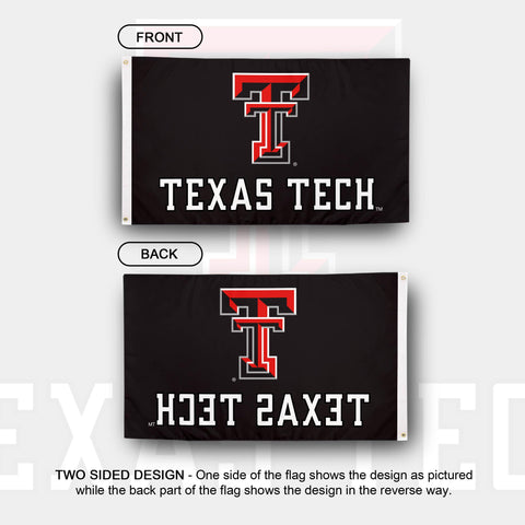 Desert Cactus TTU flag in 150D polyester fabric suitable for outdoor use