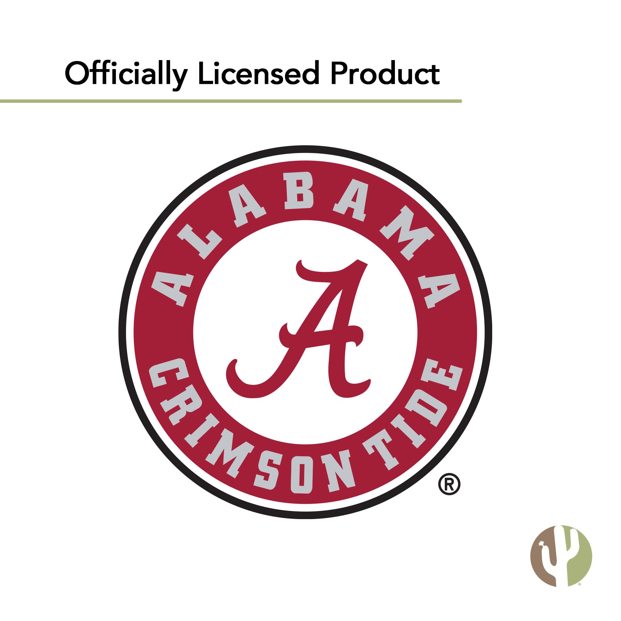 Desert Cactus officially licensed Crimson Tide banner for fans.