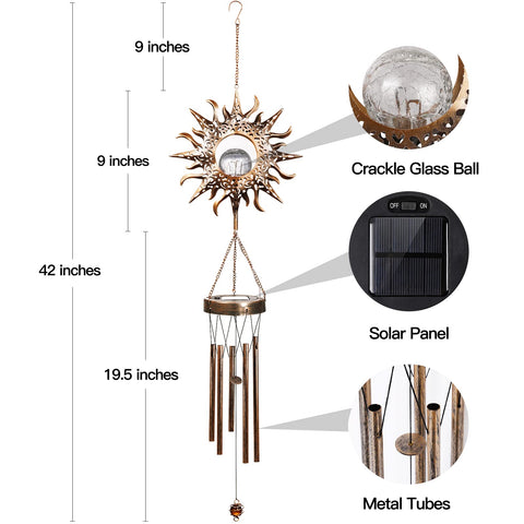 DesGully wind chime makes a thoughtful gift for holidays and celebrations.