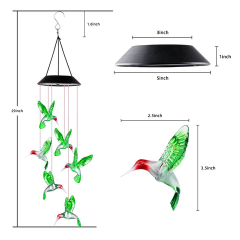 DesGully mother gift wind chime ideal for moms and grandmas.