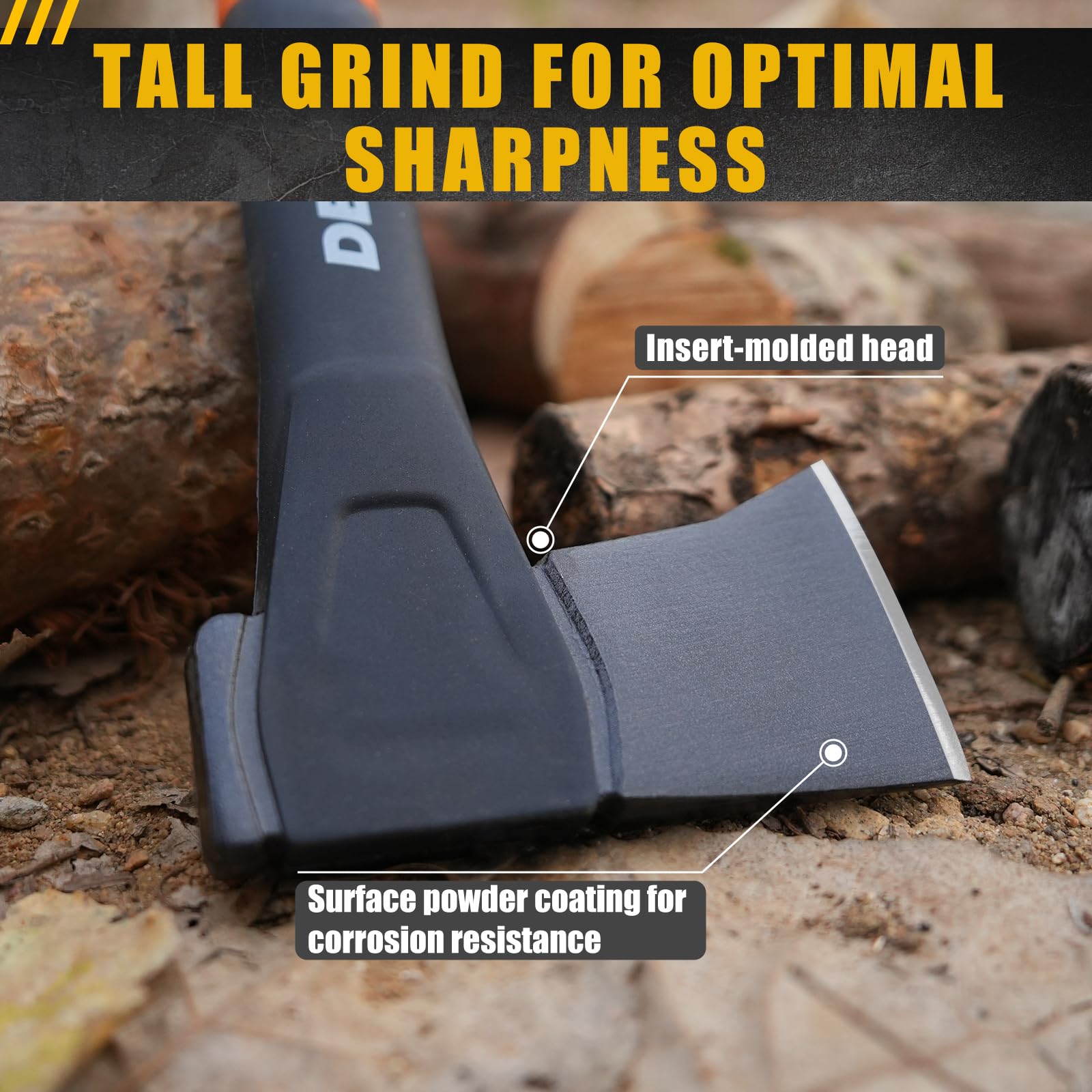 DESHIL X17 hollow nylon handle reduces vibration during swings