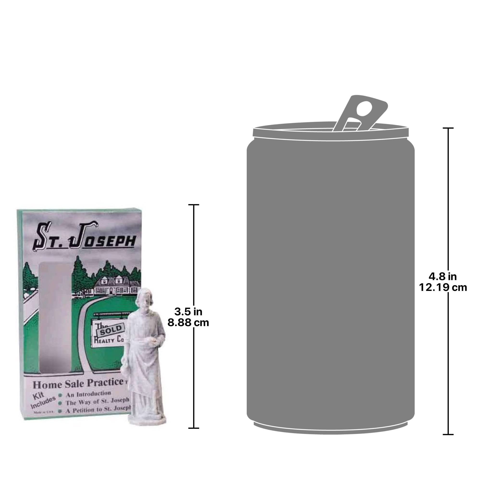 Design Toscano St Joseph home sale kit figurine, compact 3.5 inch statue ideal for gifting