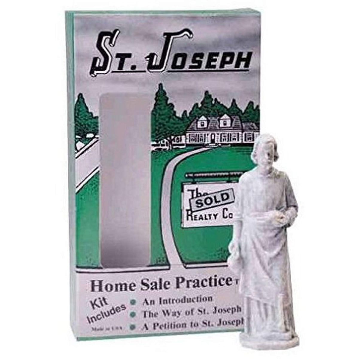 Design Toscano St Joseph real estate kit statue, compact and elegant display piece