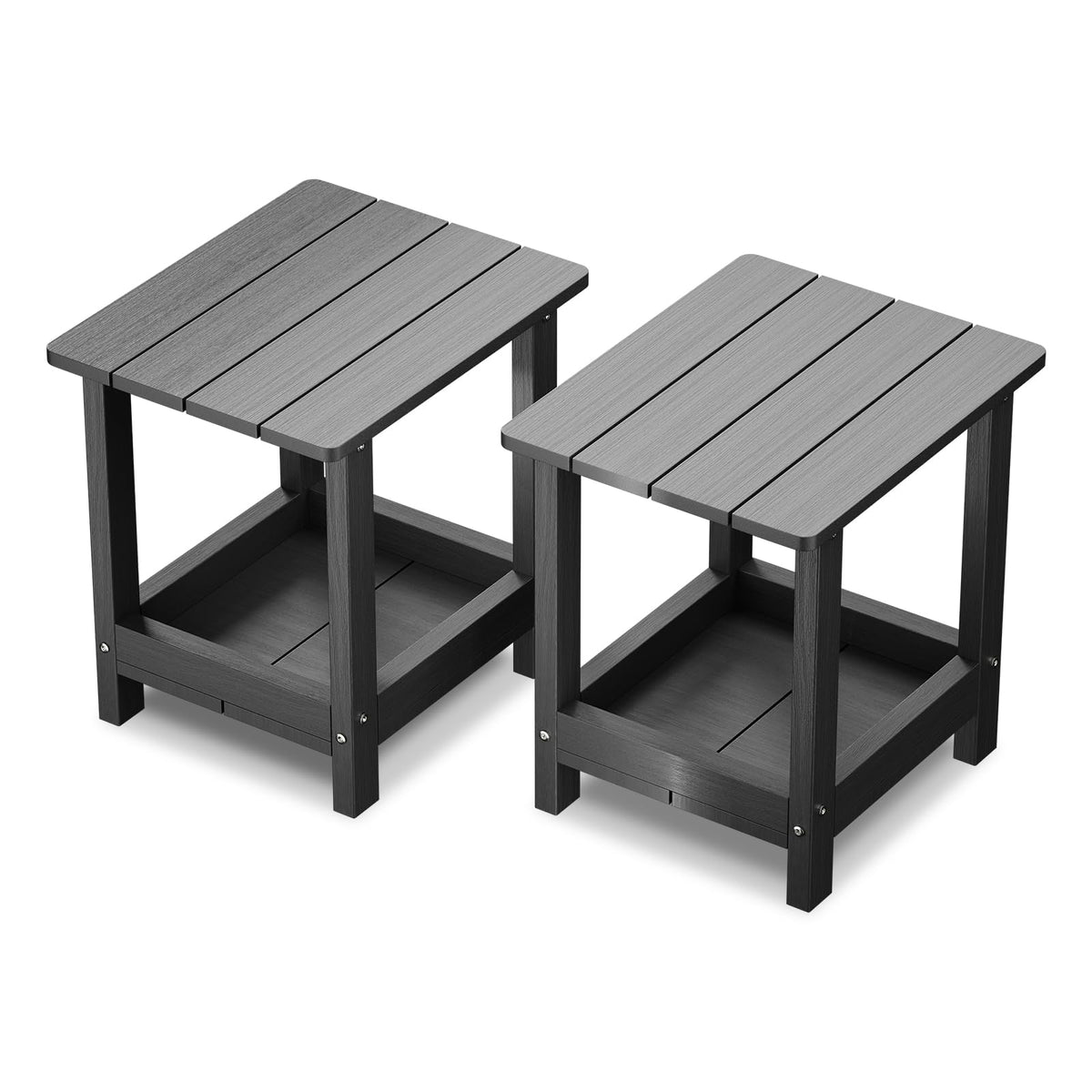 Designora by JDC Adirondack side table, front view, ideal for drinks outdoors
