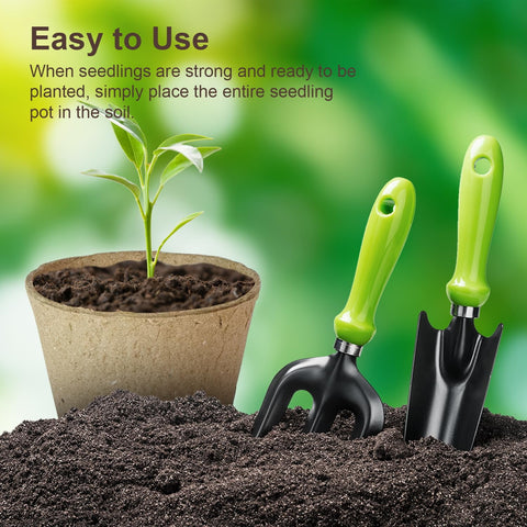 DESKEMAI 12-pack nursery pots ideal for starting garden seedlings