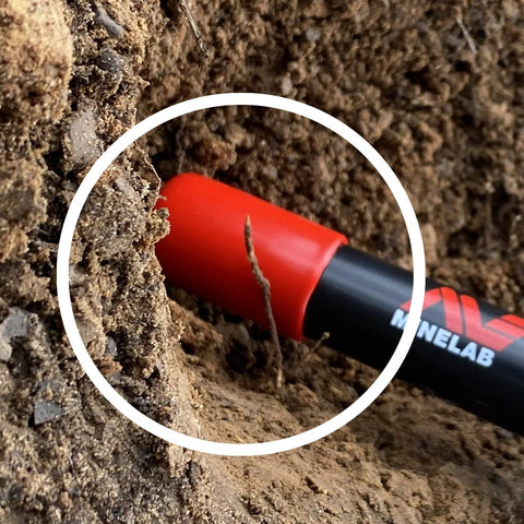 Detector Warehouse pinpointer red tip protector is durable and easy to install for Pro-Find users