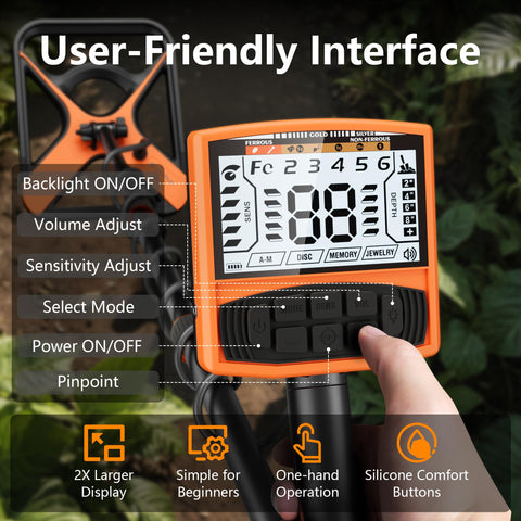 DetectTrek M55 high-precision-dsp-chip ensures stable detection at speed.