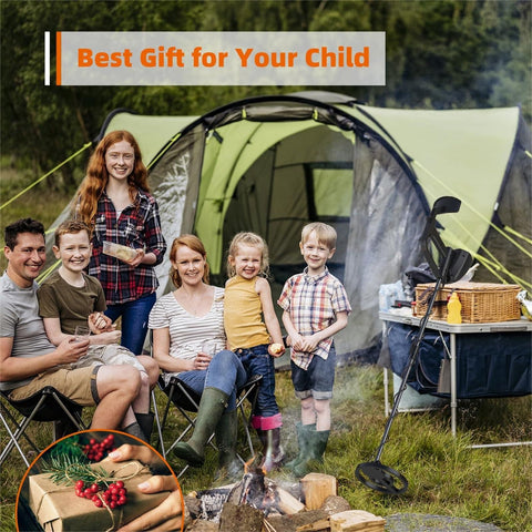 Backyard, beach, and park adventures with DetectTrek MD4070 inspire outdoor learning.