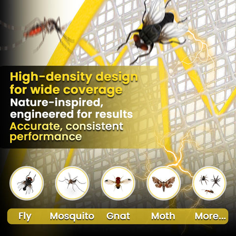 DEVOGUE lightweight zapper ideal for indoor and outdoor use.