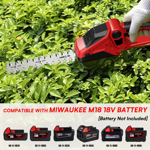 DEVTBLUN 2-in-1 grass shear and hedge trimmer for versatile yard care