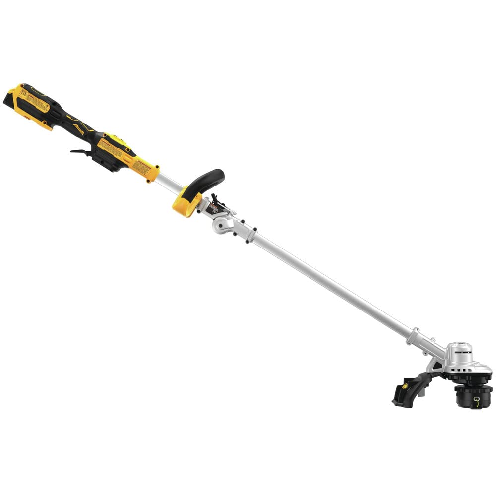 DEWALT trimmer durable in thick brush and overgrowth