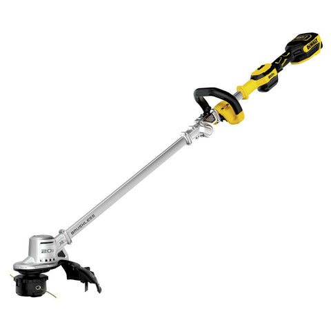 DEWALT 20V MAX trimmer folded length for easy transport