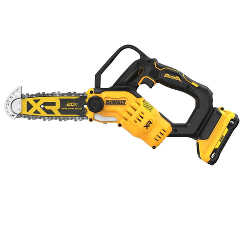 DEWALT DCCS623L1 lightweight design aids pruning tasks
