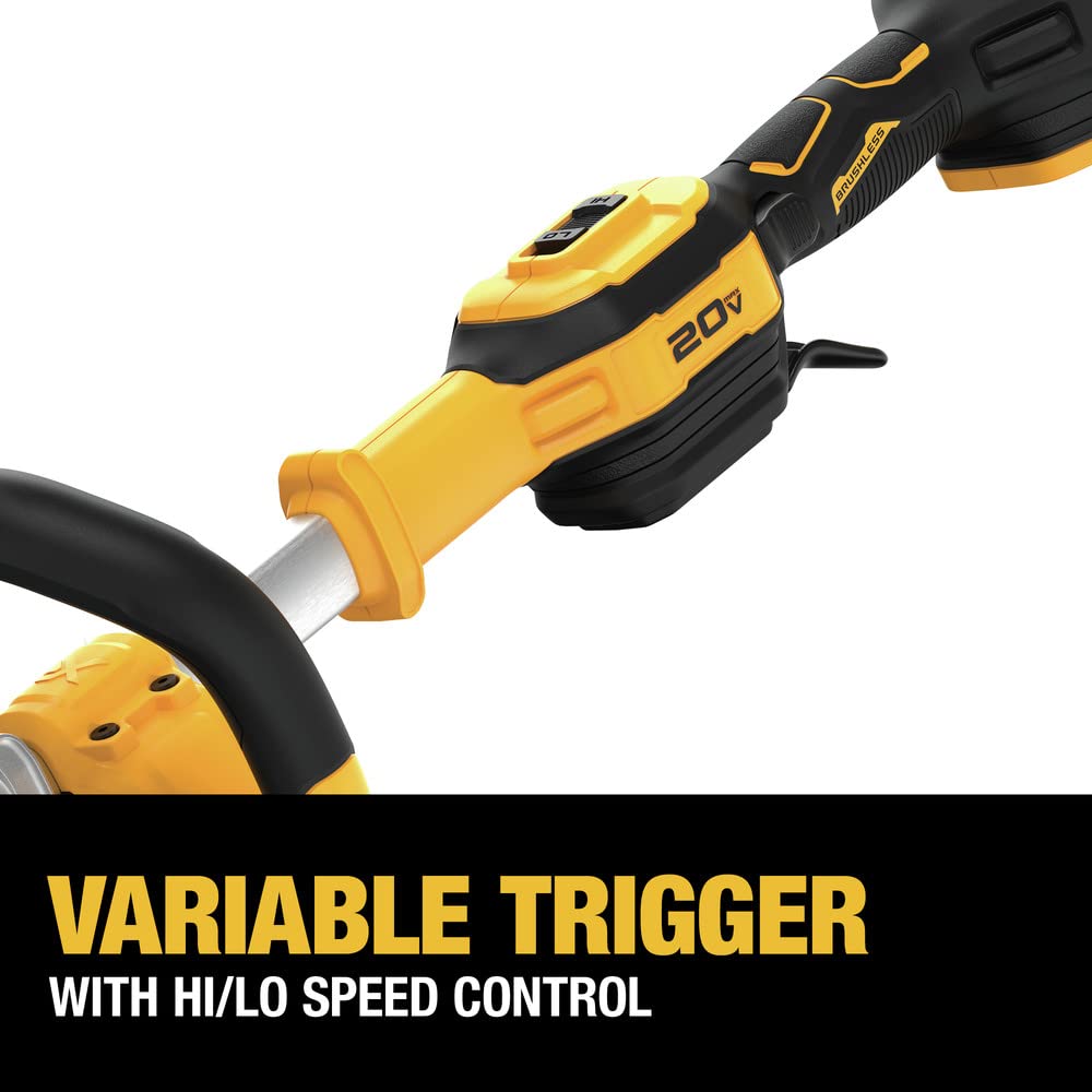 DEWALT DCST922B durable construction handles thick brush.