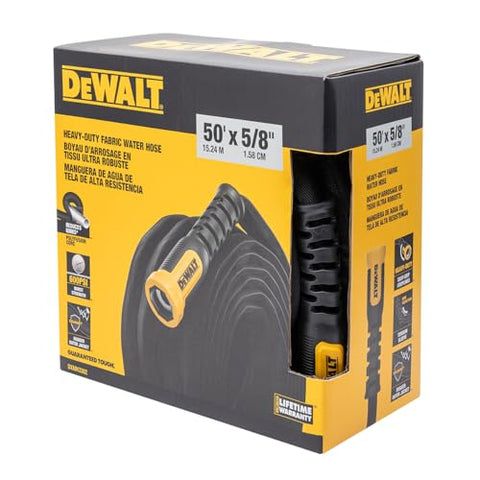 DEWALT DXMH3302 shows 600 PSI burst rating for strong performance.