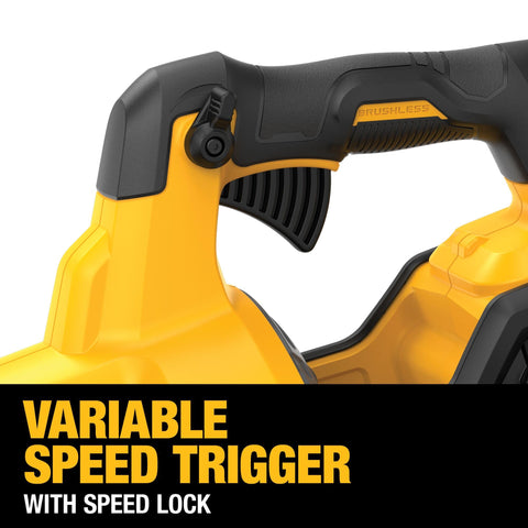 DEWALT FLEXVOLT blower rugged build for heavy-duty use