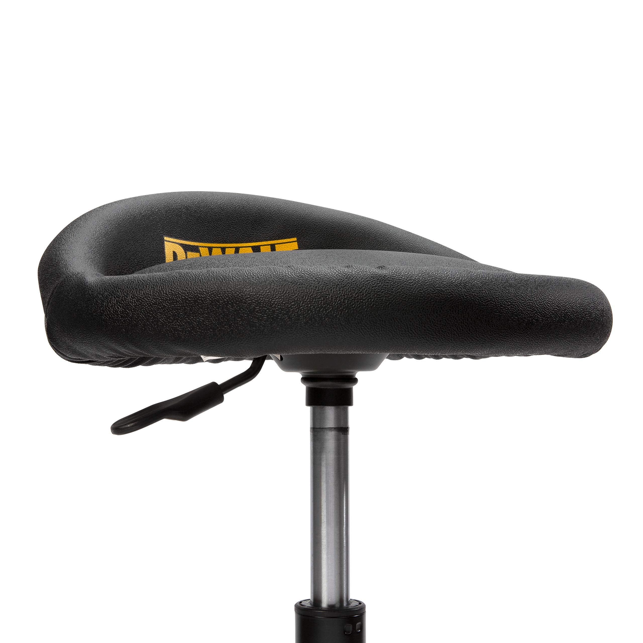 DEWALT powder-coated steel frame provides durable support for demanding workshop tasks.