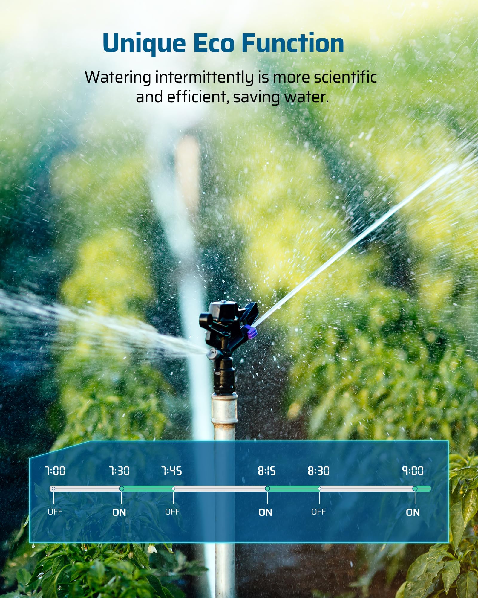 Weatherproof ABS shell protecting electronics in sun and rain outdoors
