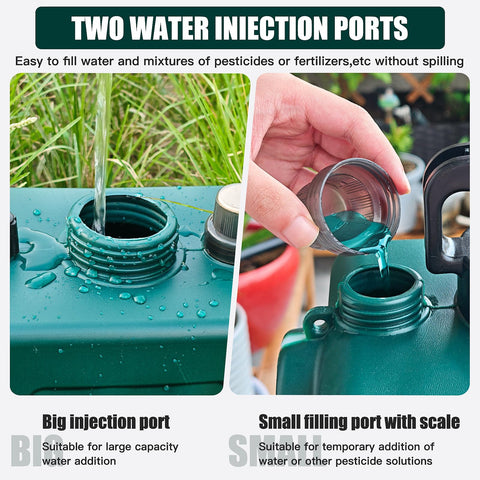 Dewoterea sprayer internal filter to prevent clogs