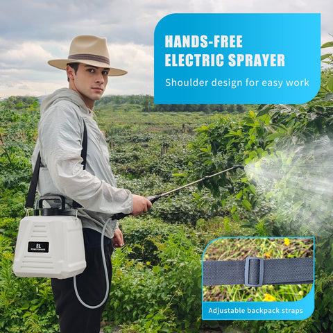 Dewoterea durable TPE hose resists kinking for smooth spraying.