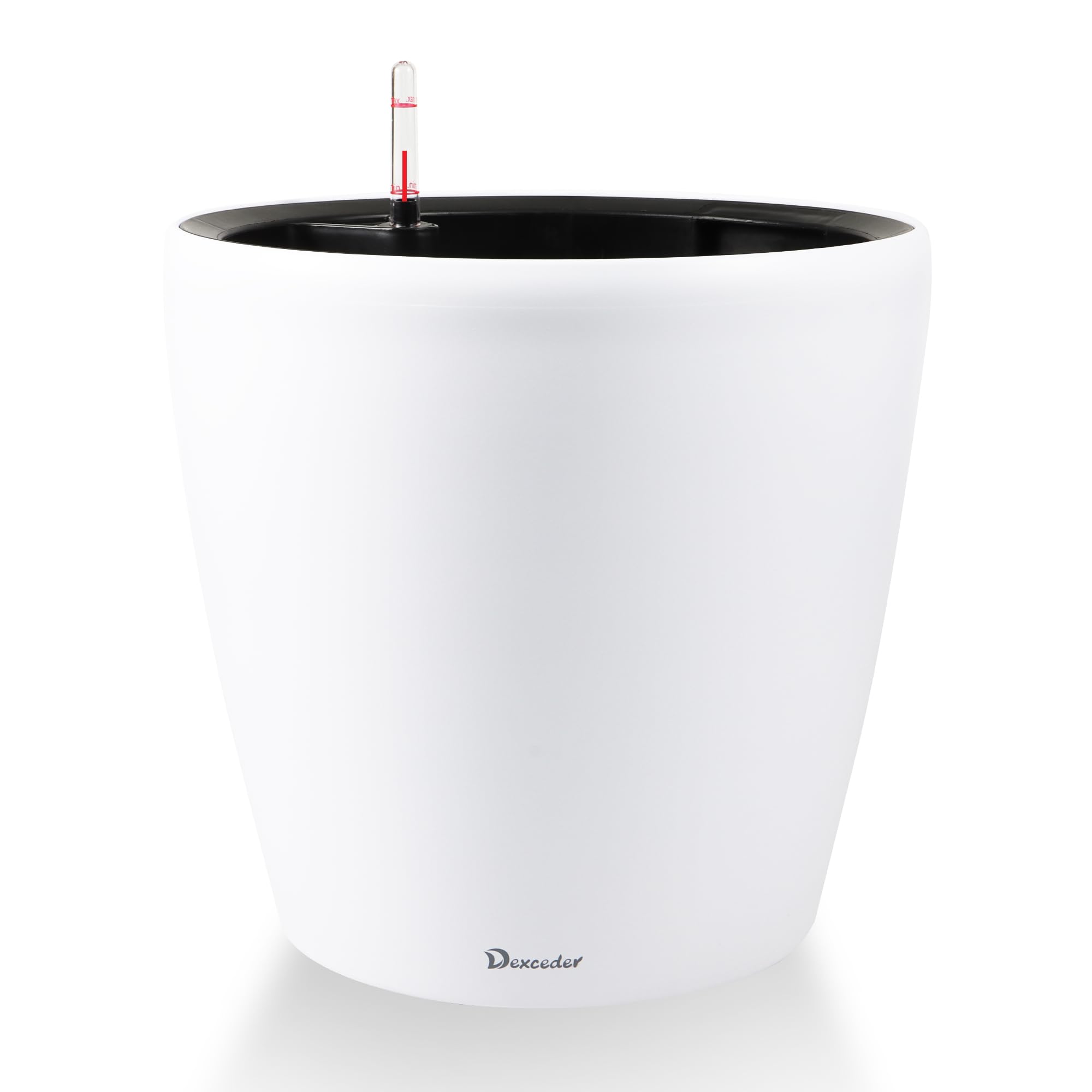 Dexceder self-watering planter with wheels for flexible indoor-outdoor use