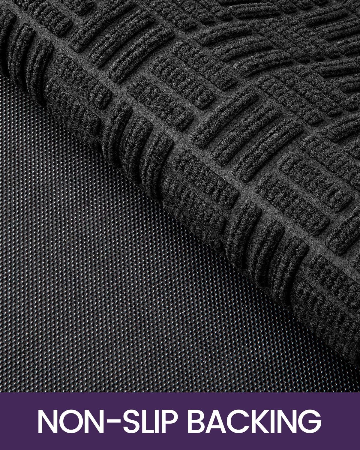 DEXI all-weather door mat fade-resistant for long-lasting curb appeal.