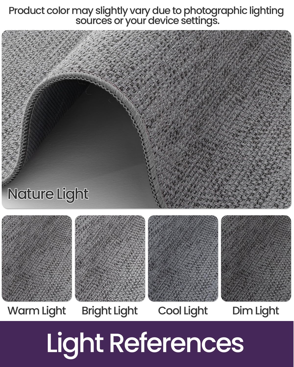 DEXI low-profile door mat fits under doors without snagging.