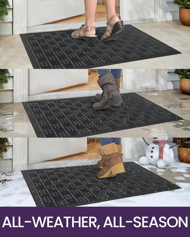 DEXI easy-clean door mat rinse, vacuum, or shake to refresh.