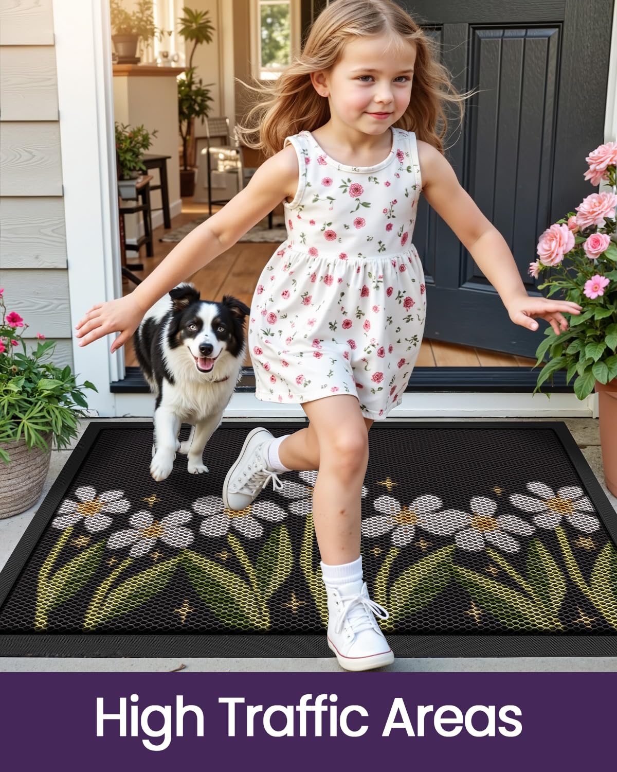 Ideal 24x36 size to fit standard exterior doors.
