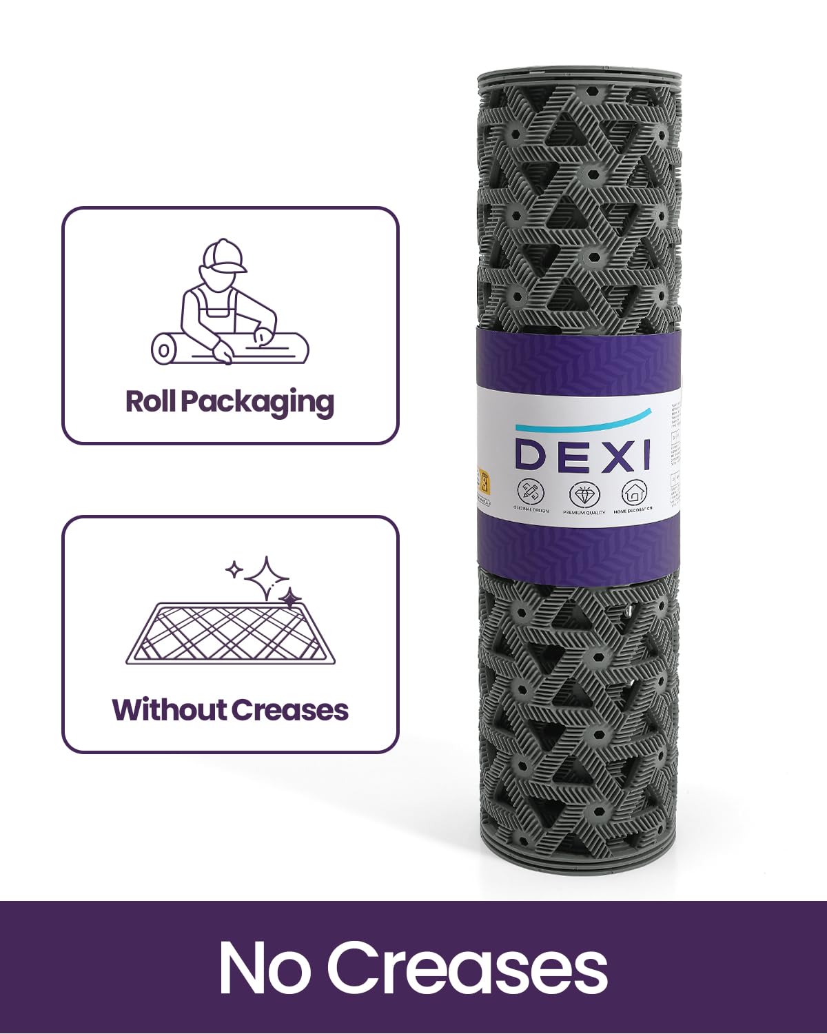 DEXI heavy-duty door mat suitable for patio and entryways.