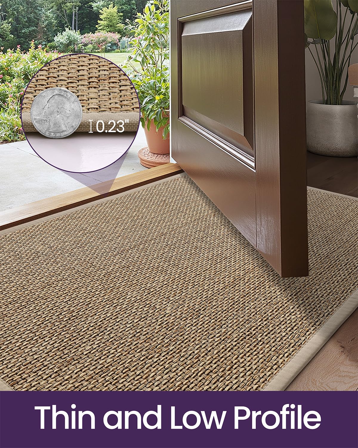DEXI indoor-outdoor mat highlights durability for year-round use
