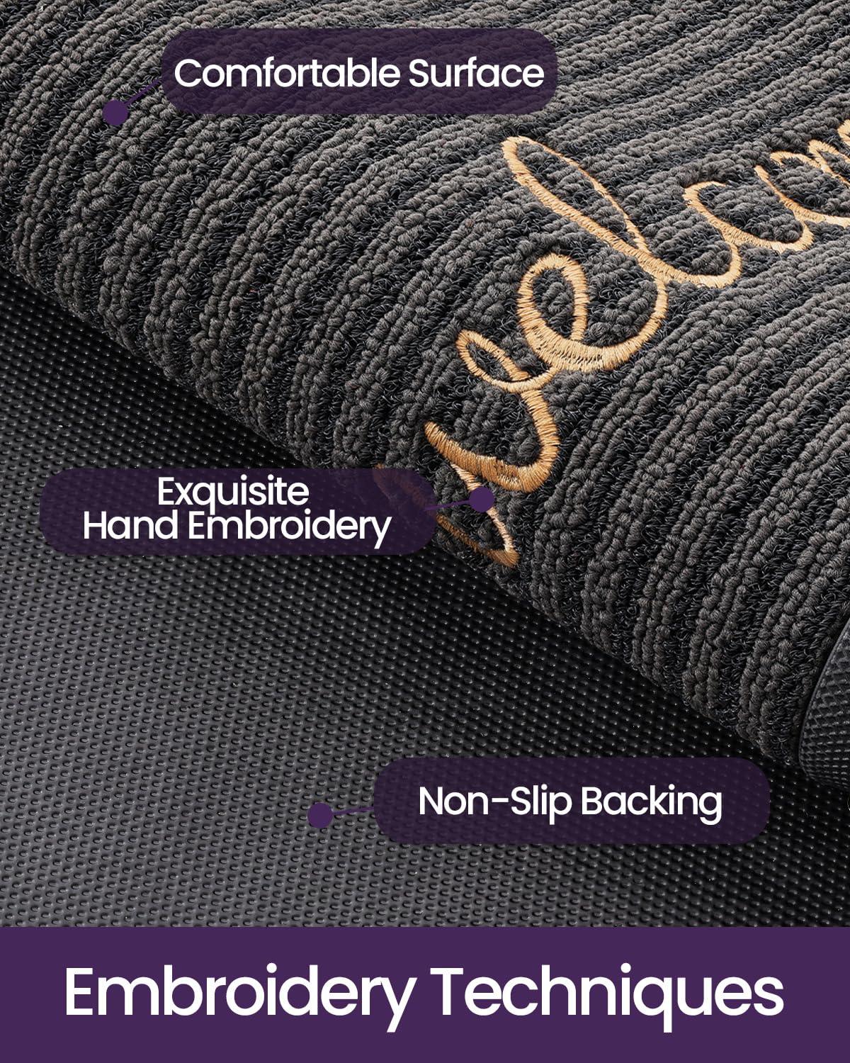 DEXI multi-purpose mat suitable for indoor and outdoor entryways