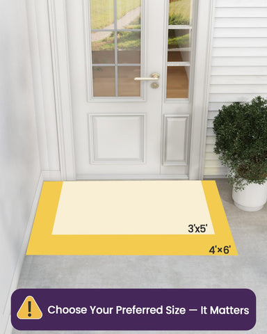 DEXI outdoor entry mat offers non-slip grip for safe, high-traffic doors