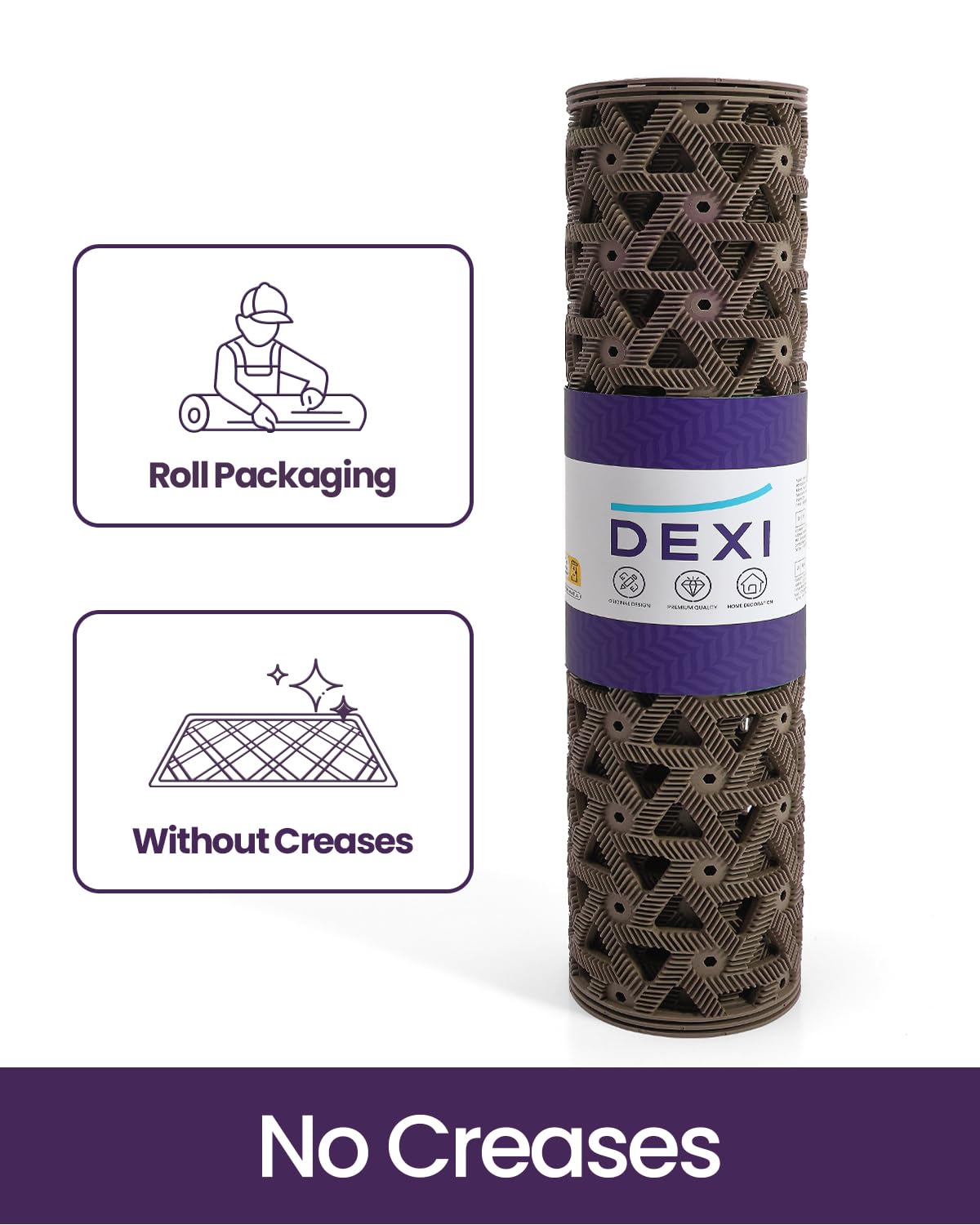 DEXI exterior entrance mat suitable for patio and mudroom transitions.