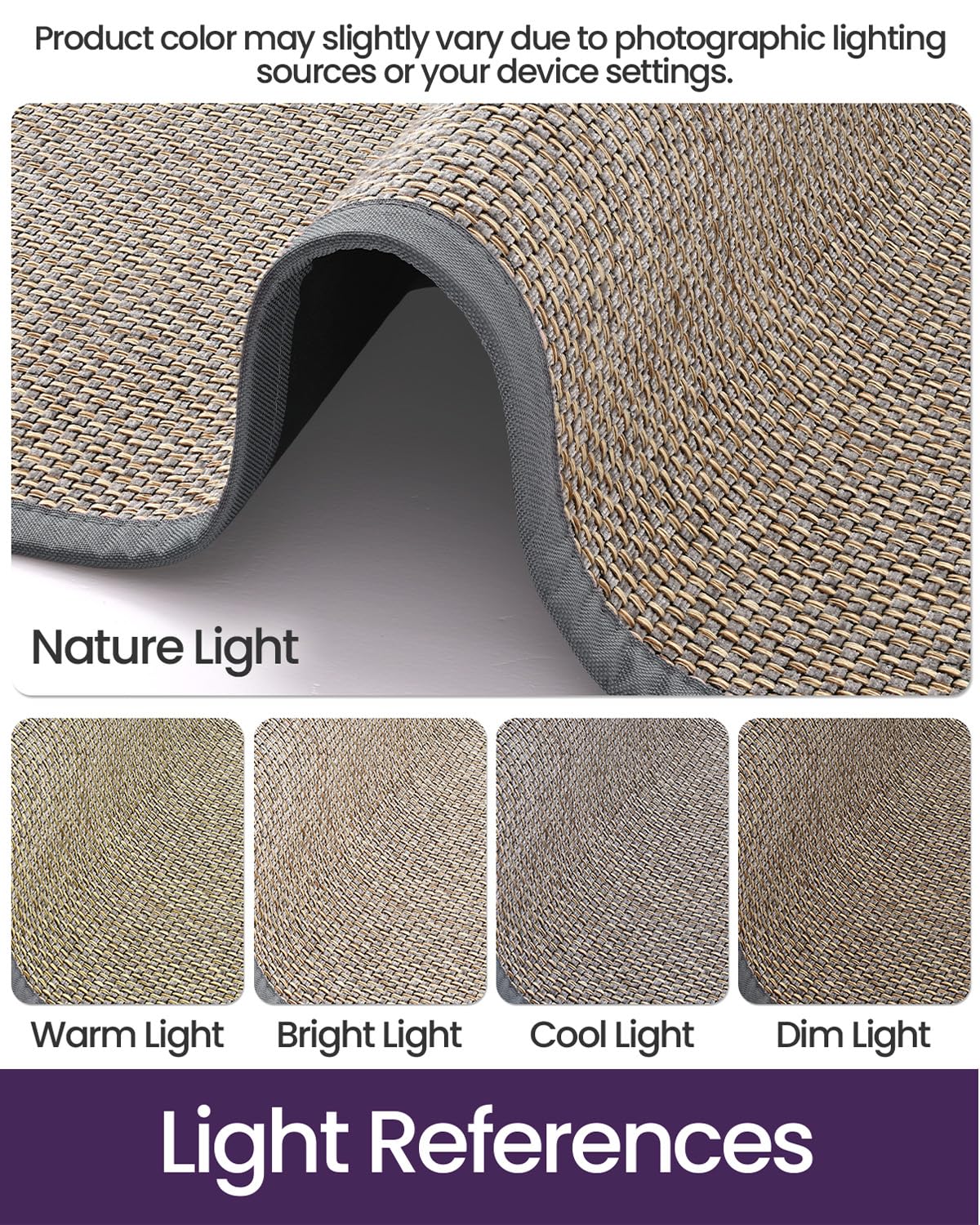 Close-up texture of DEXI mat shows absorbent polyester surface for dirt and moisture pickup