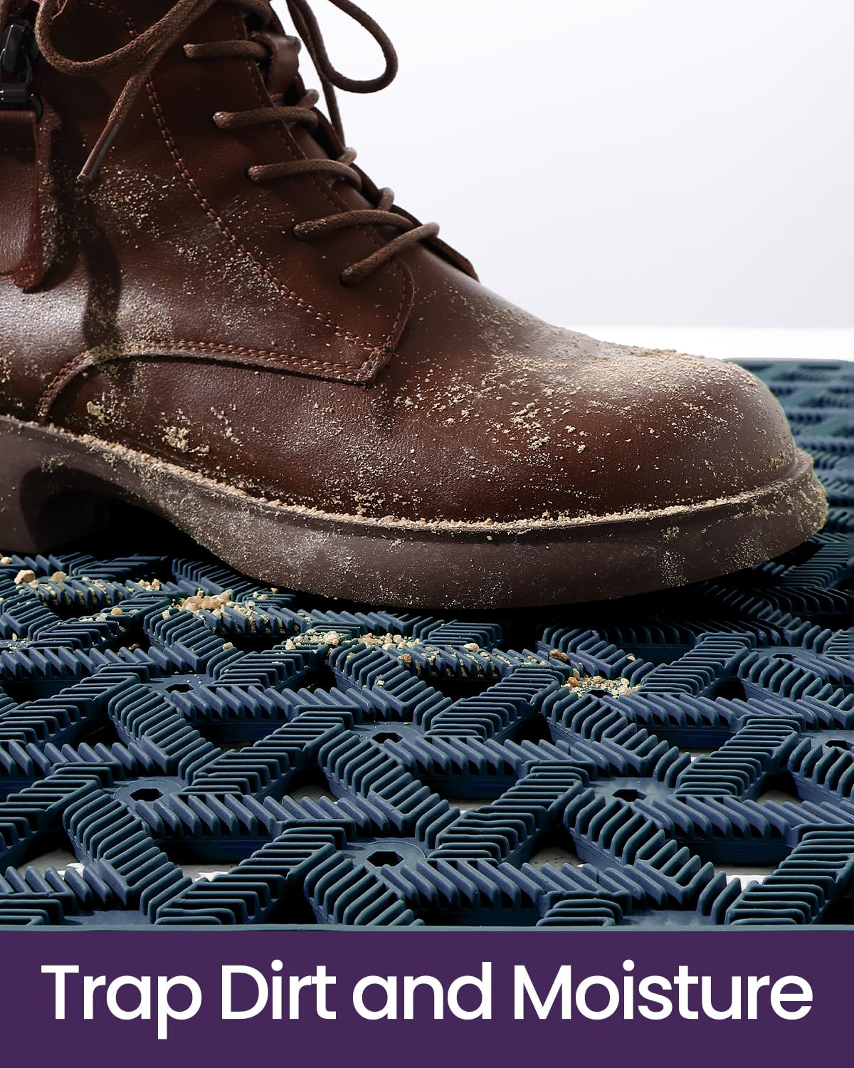 DEXI waterproof entry mat resists rain and dries quickly