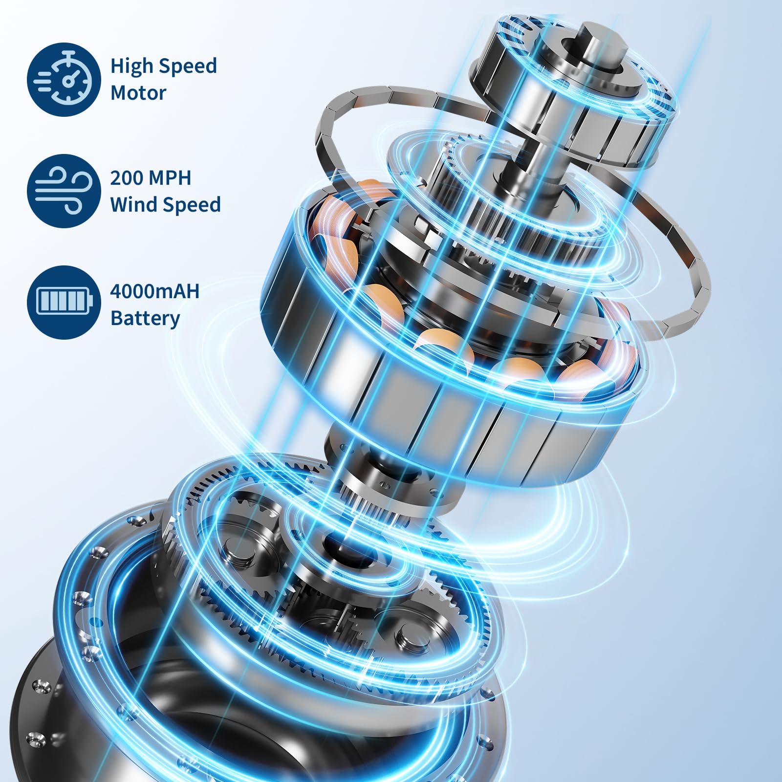 DEXSO provides up to 30 minutes runtime on a single charge.