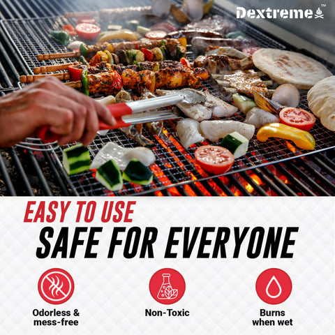 Dextreme compact fire starters fit in your camping gear