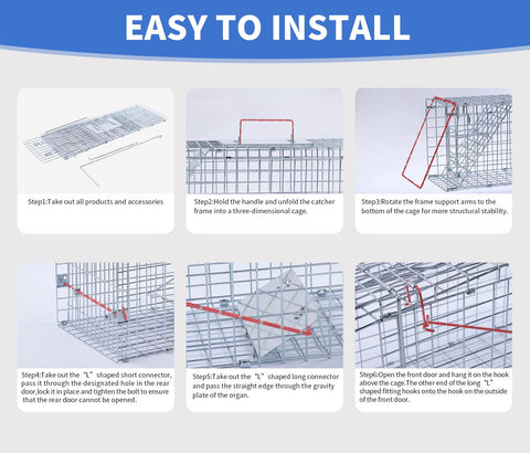 Dexyla versatile multi-species trap supports humane wildlife management practices.